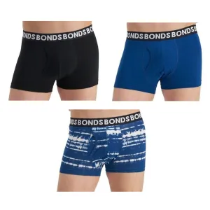 12 X Mens Bonds Everyday Trunks Underwear Blue / Black