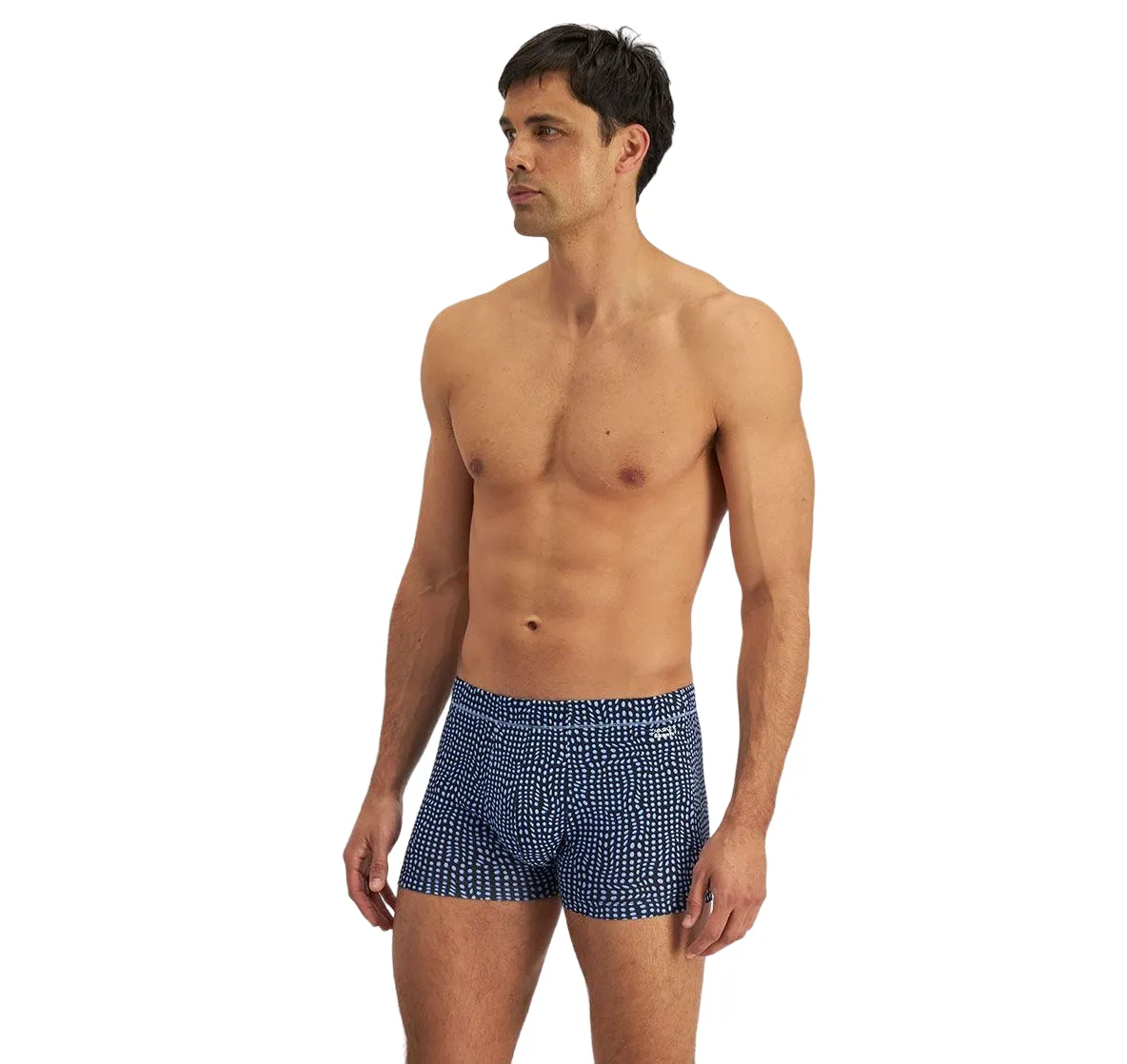 2 x Jockey Mens Skants Trunks Underwear Undies Spotted Black And Blue