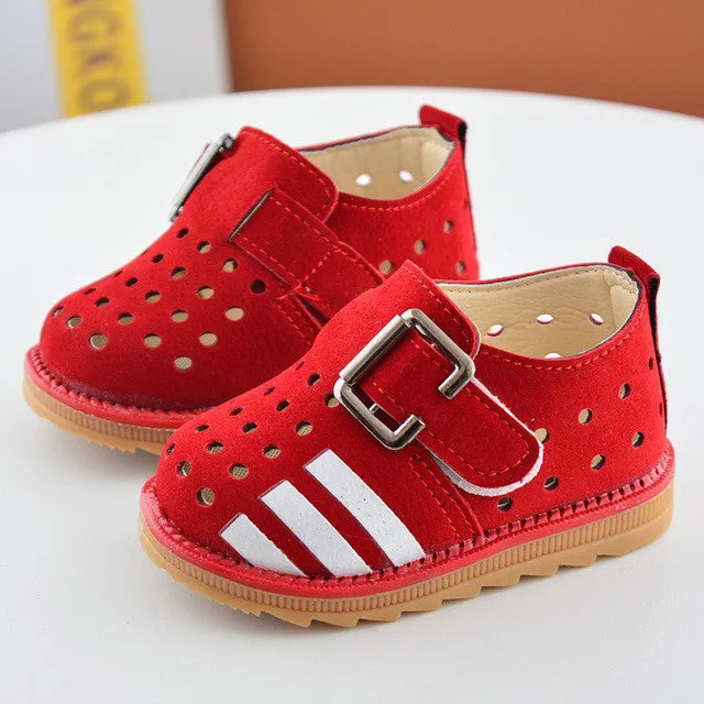 2017 New Summer Fashion Baby Girl Clog Sandal Shoe Comfortable Beach Flat Sandal Shoes Pink Croc Zapato Nina Rosa