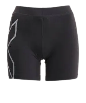 2XU 5 inch Compression Short - Womens - Black/Silver