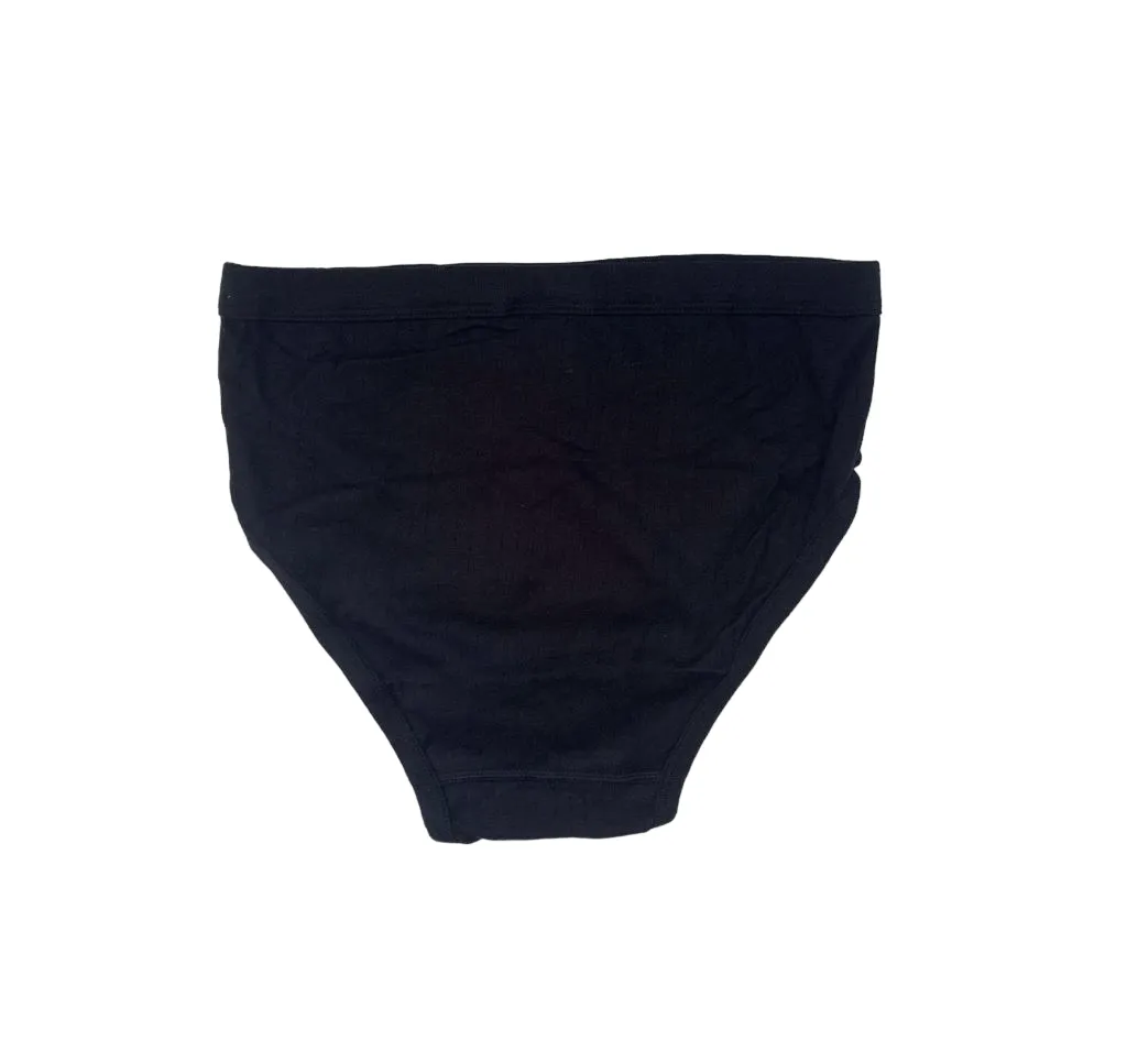 3 x Jockey Mens Y Front Rib Briefs Underwear Black Blue And Navy