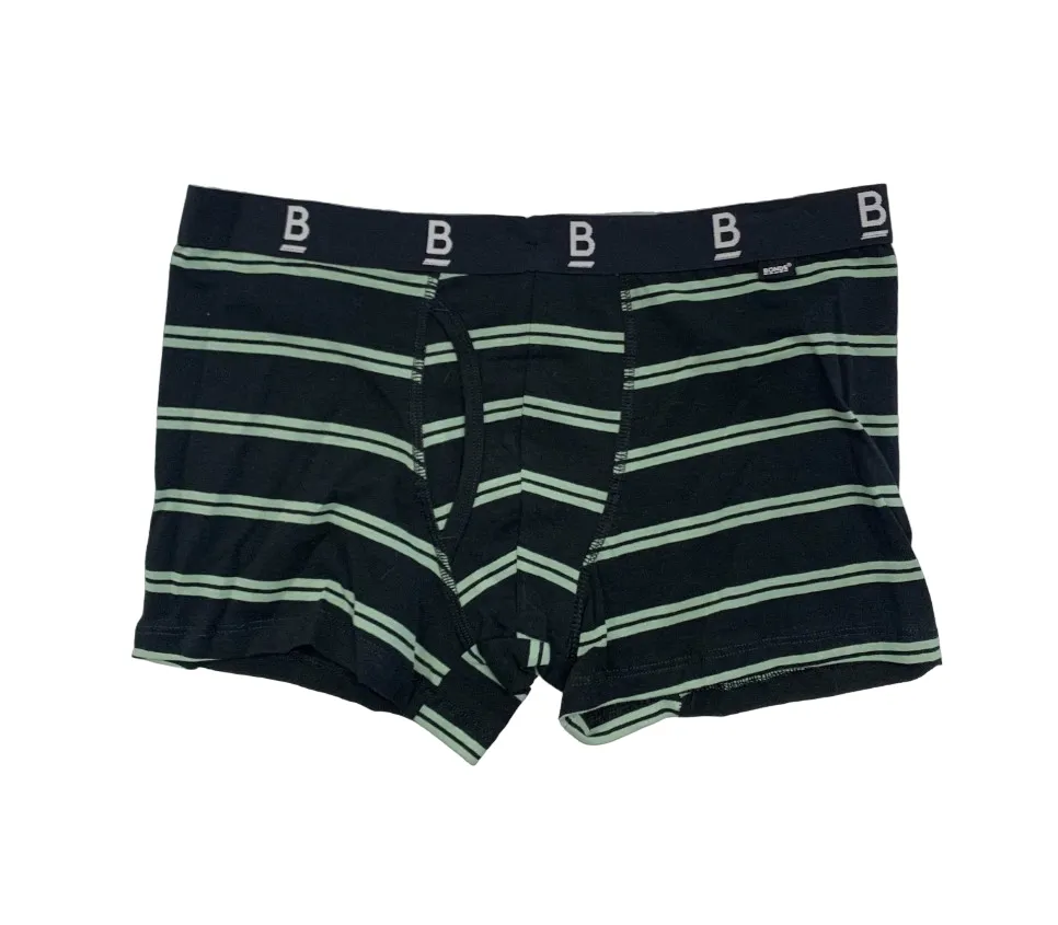 4 x Mens Bonds Everyday Black And Army Green Super Comfy Trunks