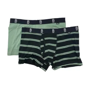 4 x Mens Bonds Everyday Black And Army Green Super Comfy Trunks