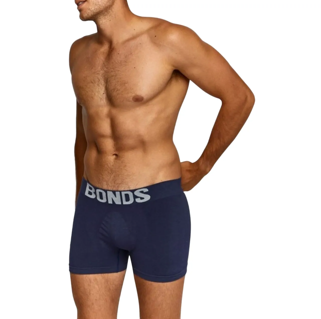 6 x Bonds Mens Seamless Black/ Grey/ Navy Trunks Underwear