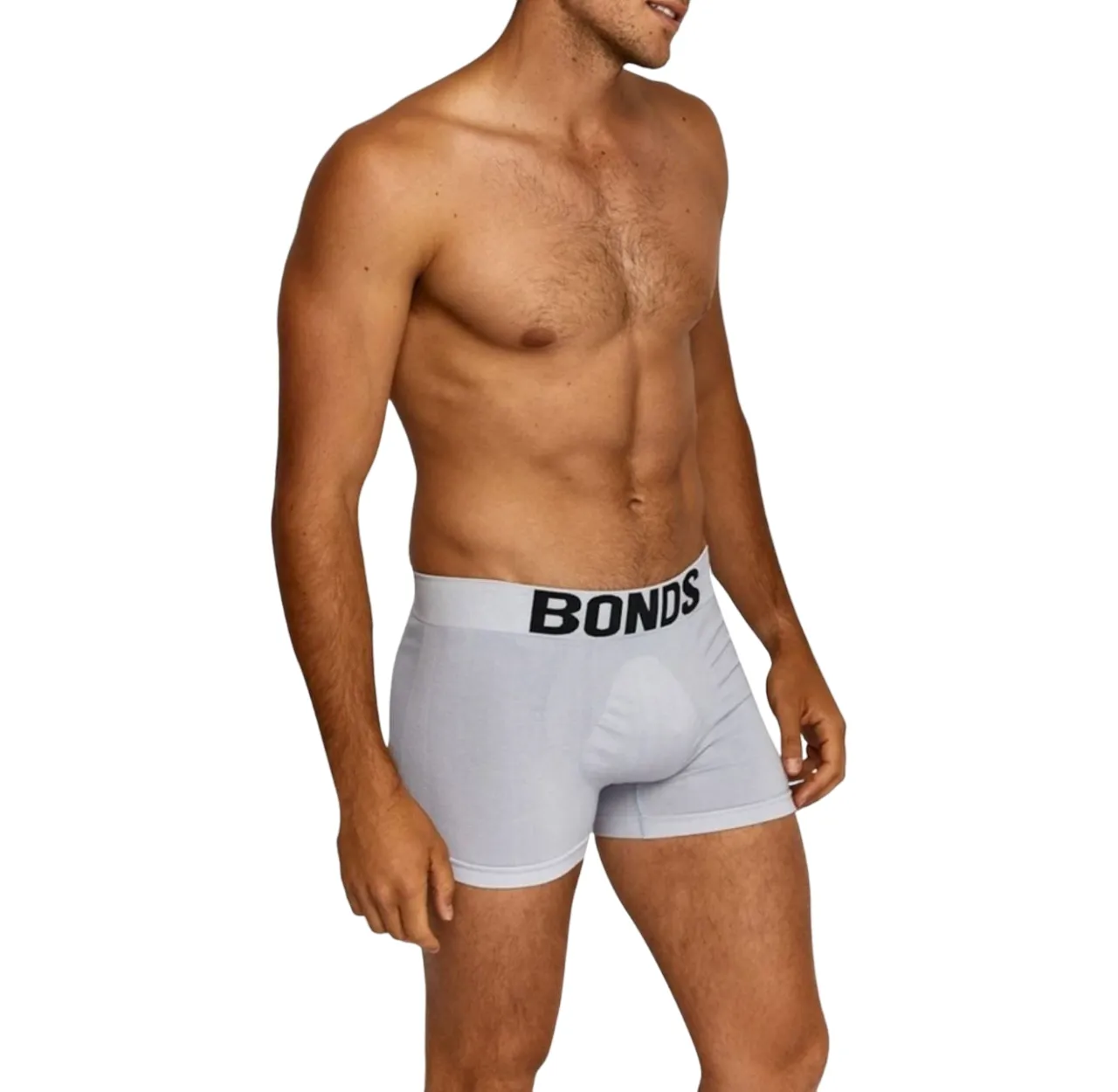 6 x Bonds Mens Seamless Black/ Grey/ Navy Trunks Underwear