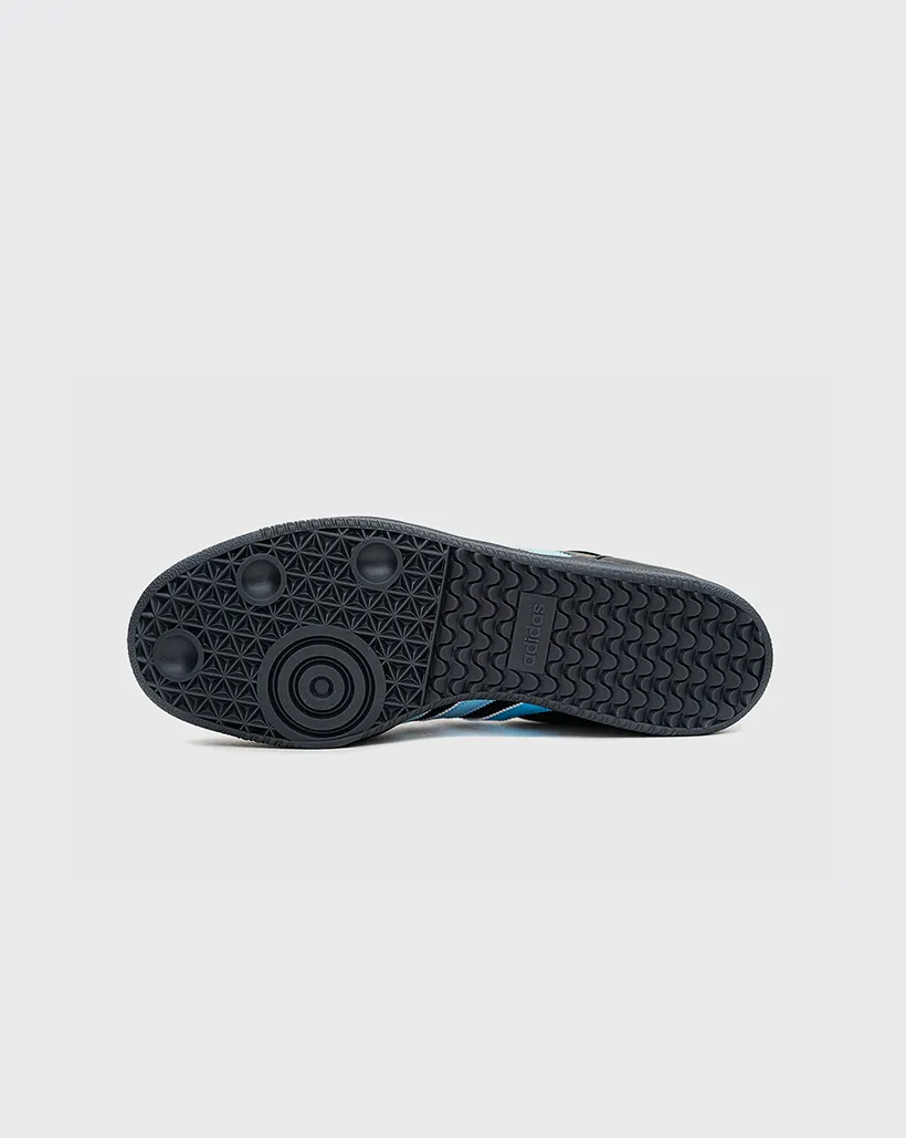 Adidas Black Sheep x CLTFC Samba Shoe - Black/Blue