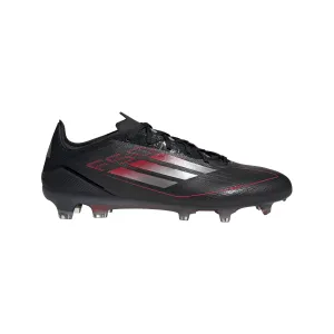 adidas F50 Pro FG Firm Ground - core black/iron met./lucid red