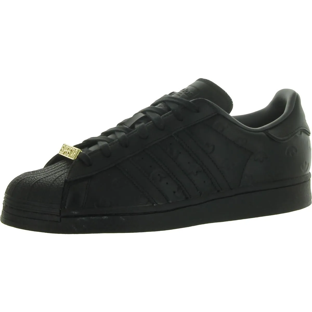 Adidas Mens SUPERSTAR Faux Leather Trainer Running & Training Shoes