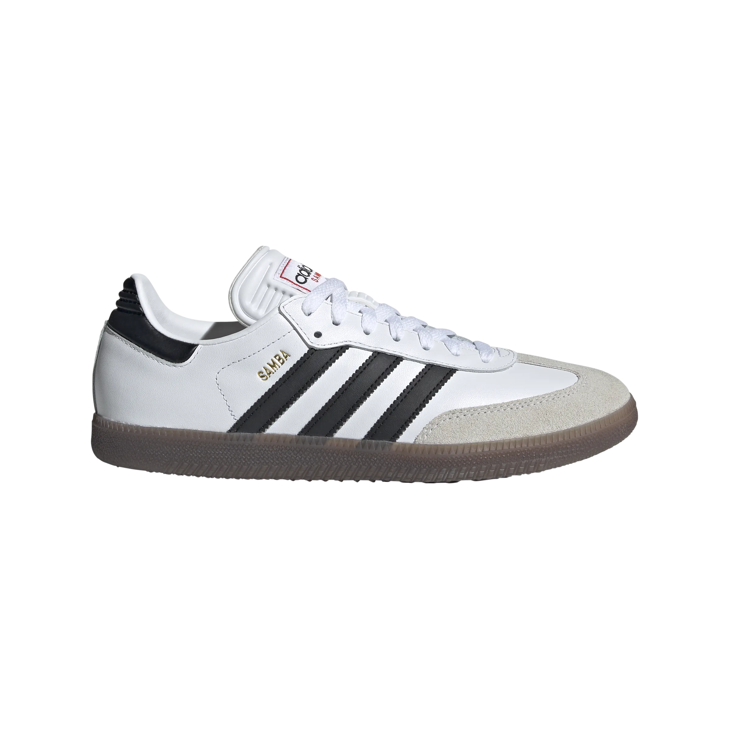 adidas SAMBA Indoor Soccer Shoes | Cloud White-Core Black | Men's