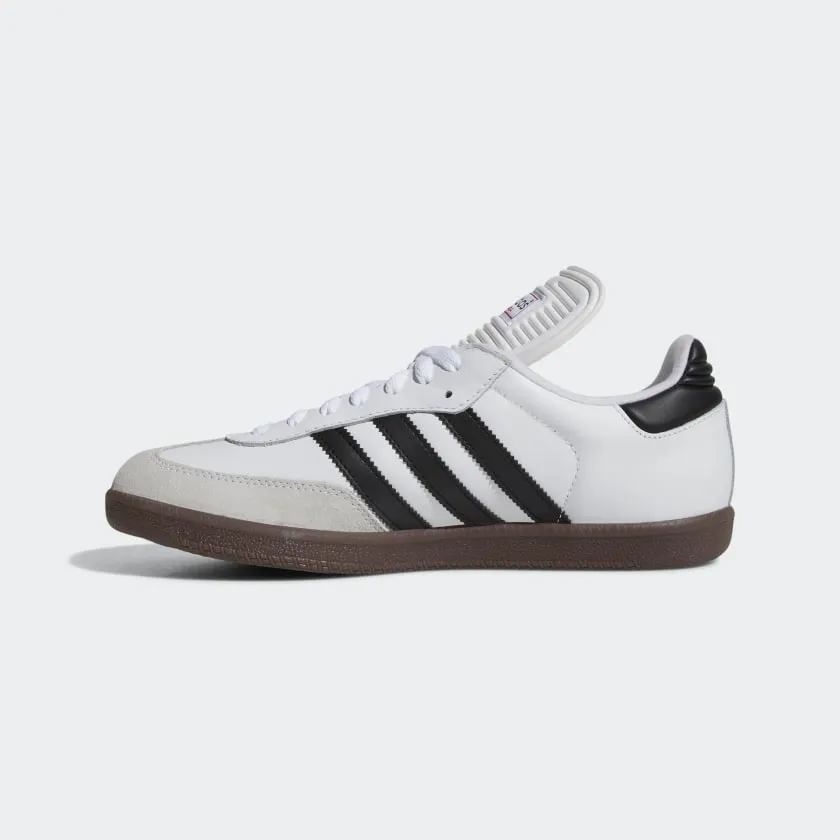 adidas SAMBA Indoor Soccer Shoes | Cloud White-Core Black | Men's