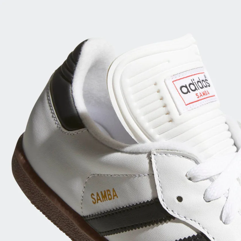 adidas SAMBA Indoor Soccer Shoes | Cloud White-Core Black | Men's