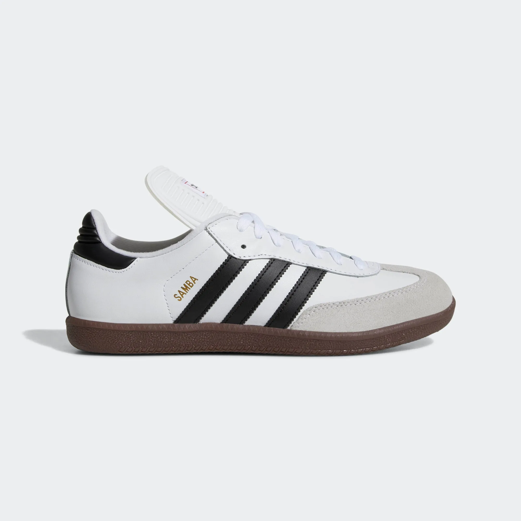 adidas SAMBA Indoor Soccer Shoes | Cloud White-Core Black | Men's