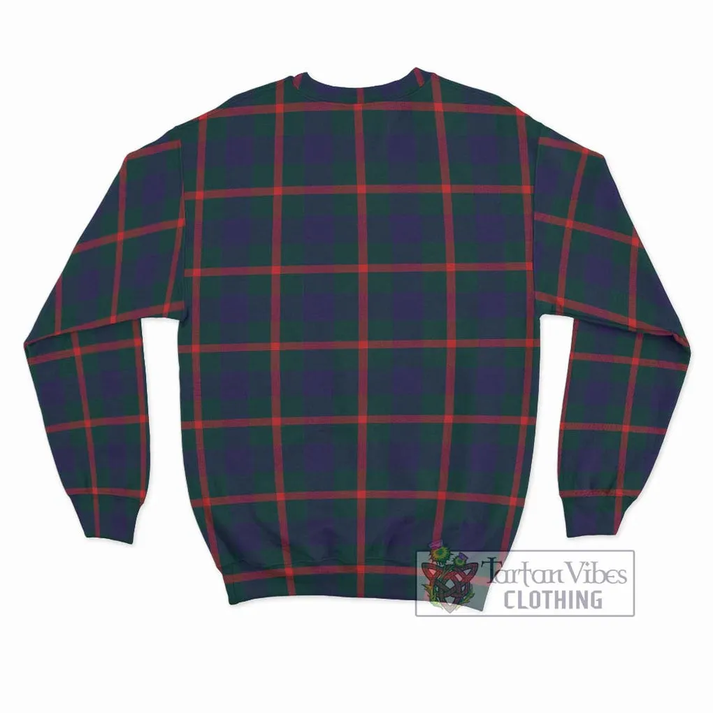 Agnew Tartan Sweatshirt with Family Crest DNA In Me Style