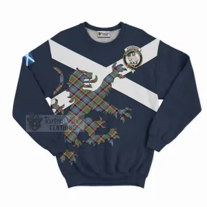 Aikenhead Tartan Lion Rampant Sweatshirt  Proudly Display Your Heritage with Alba Gu Brath and Clan Name