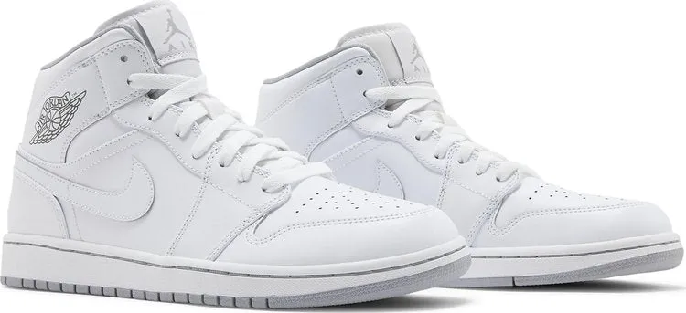 Air Jordan 1 Mid White Wolf Gray