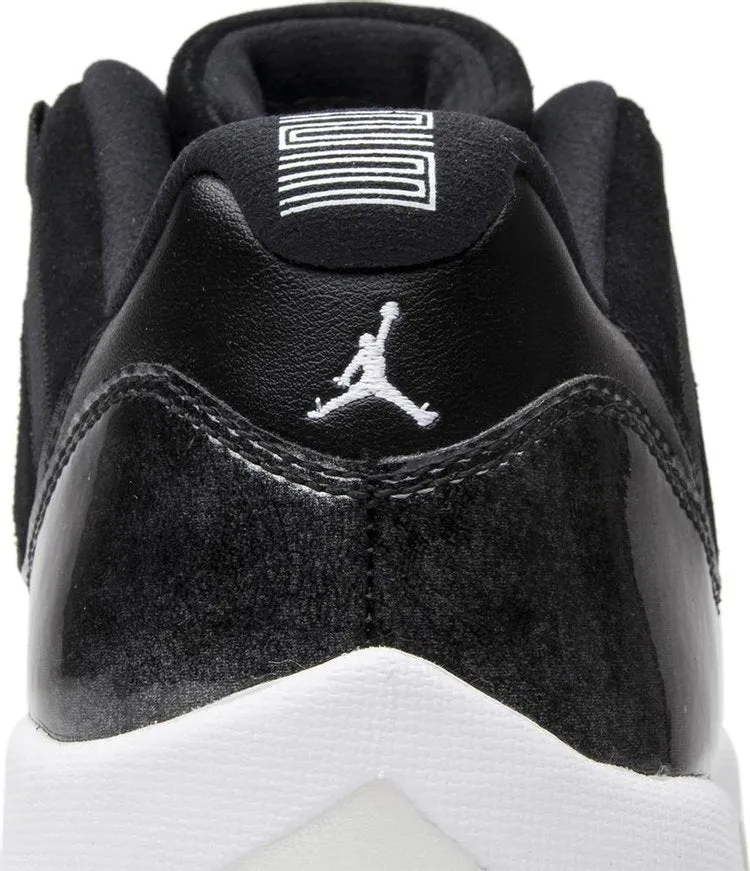 Air Jordan 11 Retro Low Barons Sneakers, Black