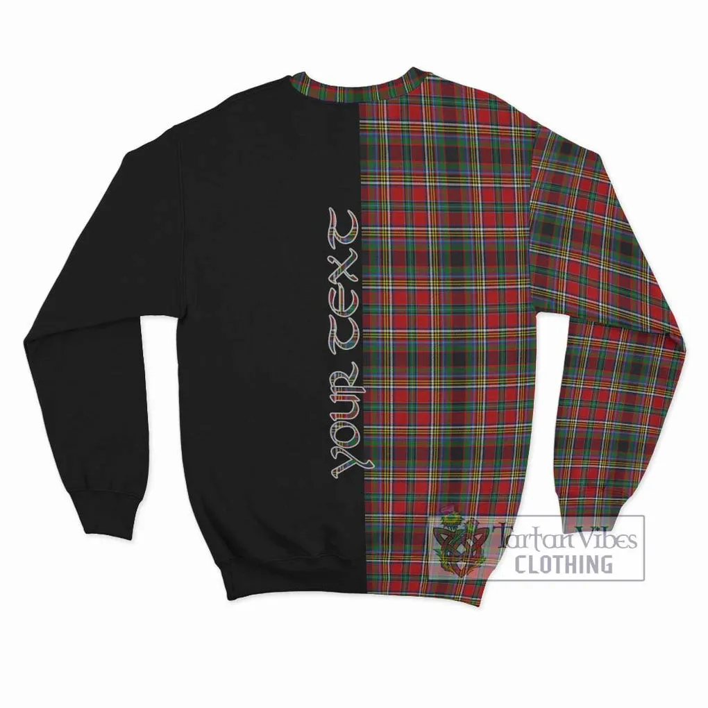 Anderson of Arbrake Tartan Sweatshirt with Family Crest and Half Of Me Style