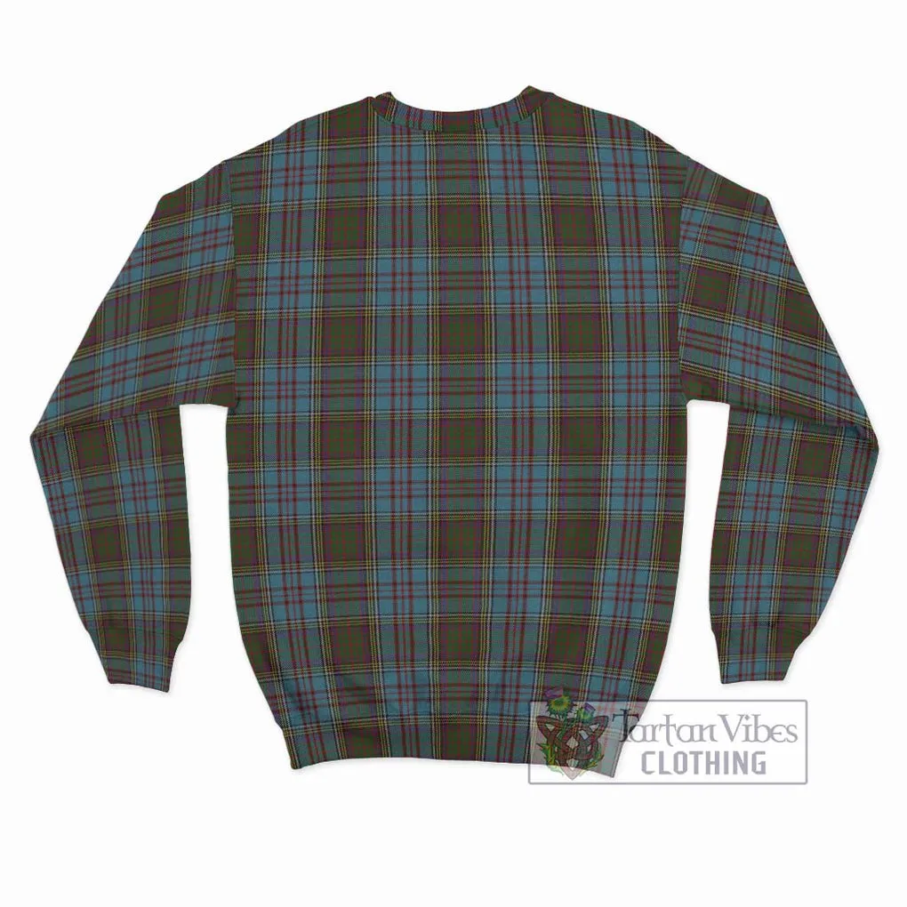 Anderson Tartan Sweatshirt with Family Crest DNA In Me Style