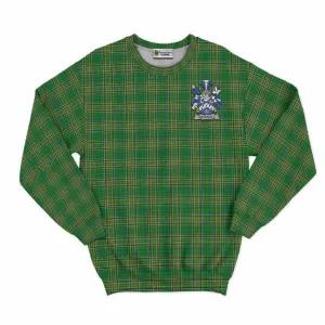 Archdall Irish Clan Tartan Sweatshirt with Coat of Arms