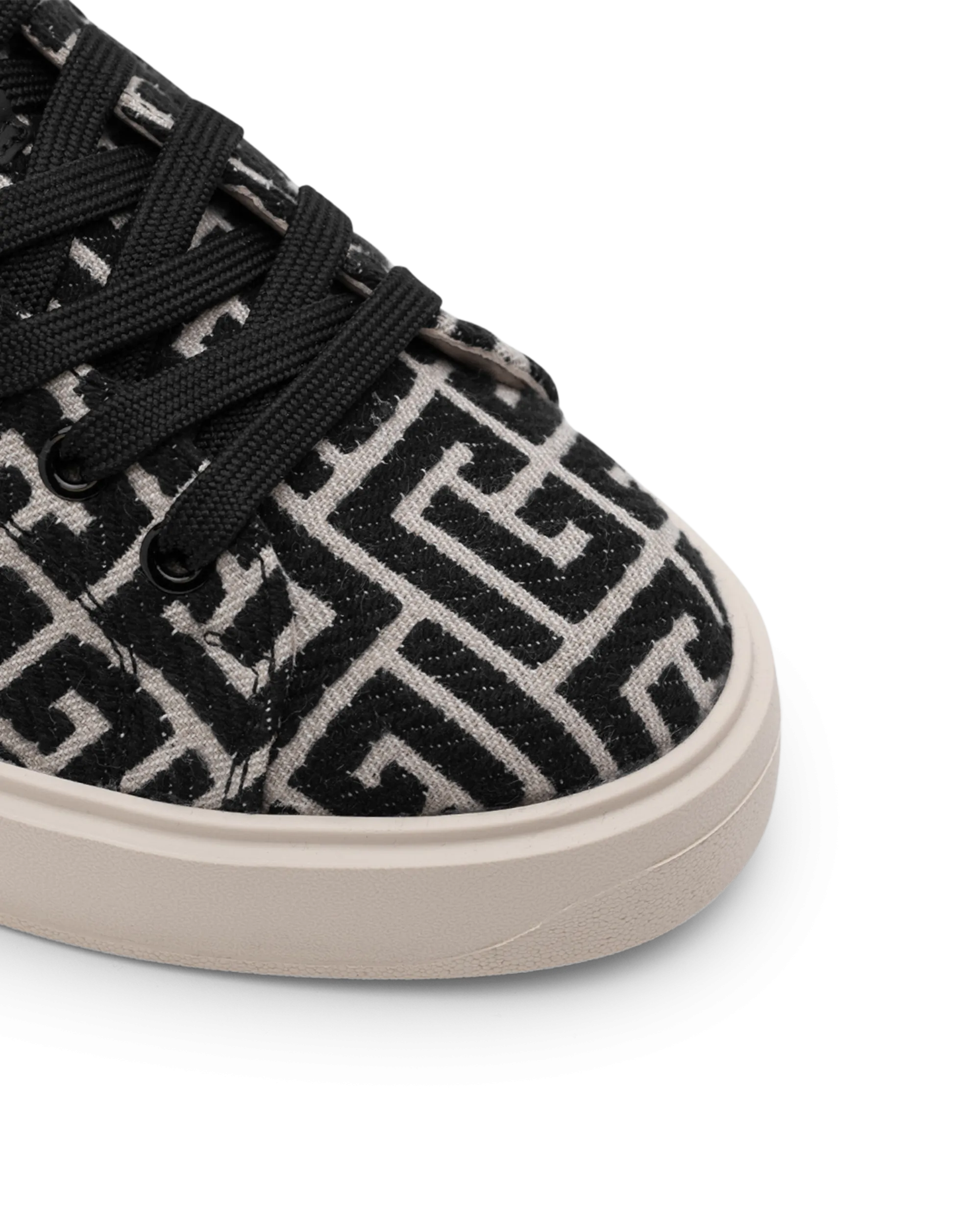 B-Court Monogram Jacquard Sneaker