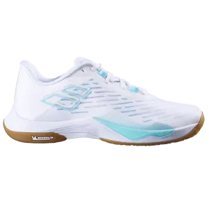 Babolat Women's Shadow Tour 5 Indoor Shoes White Cockatoo