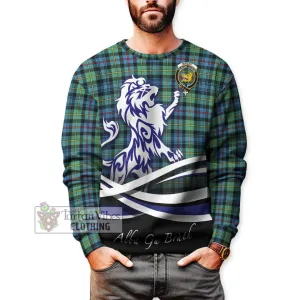 Bailey Ancient Tartan Sweatshirt with Alba Gu Brath Regal Lion Emblem