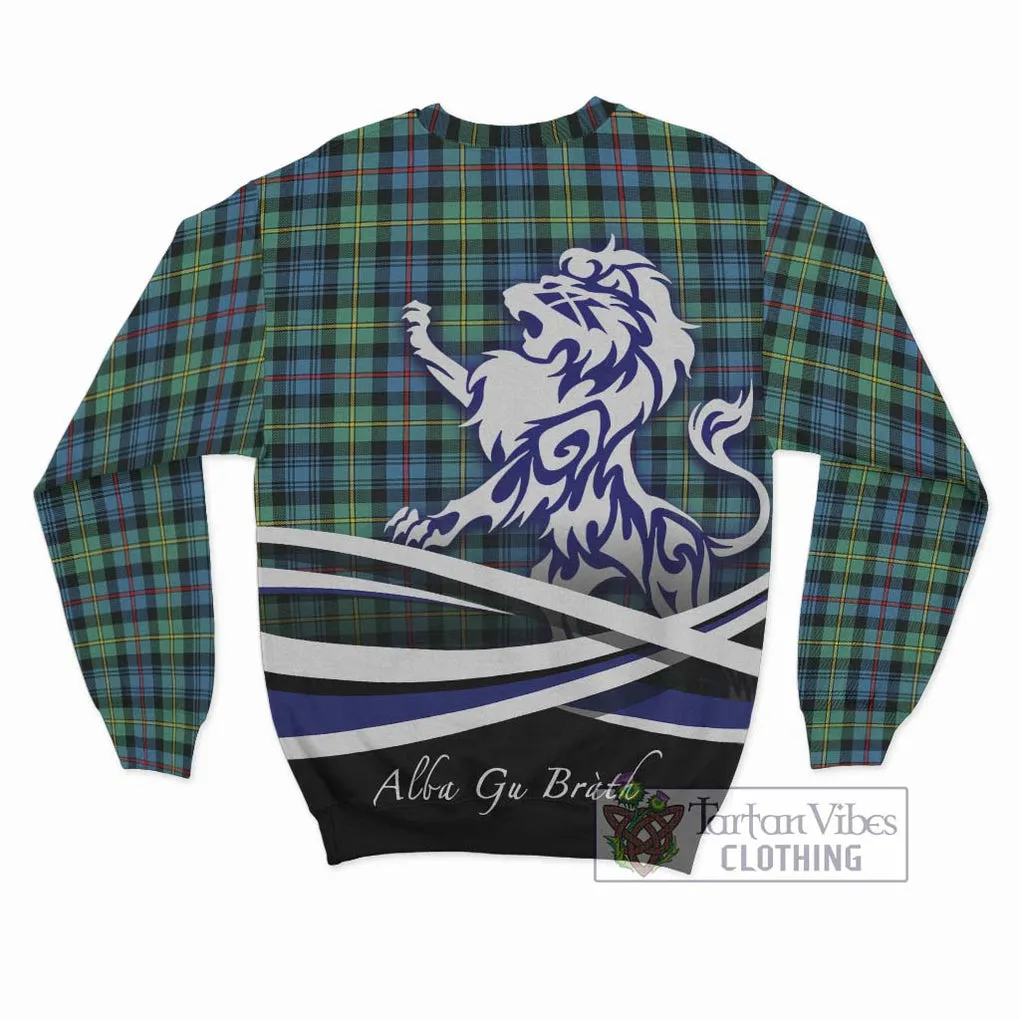 Bailey Ancient Tartan Sweatshirt with Alba Gu Brath Regal Lion Emblem