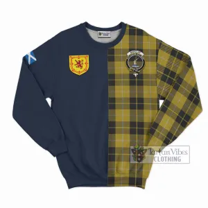 Barclay Dress Tartan Sweatshirt Alba with Scottish Lion Royal Arm Half Style