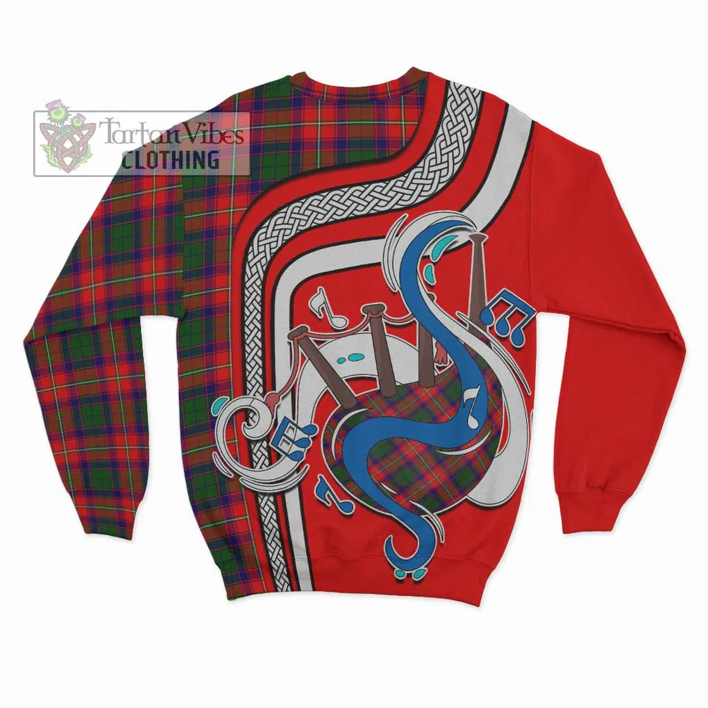 Belsches Tartan Sweatshirt with Epic Bagpipe Style