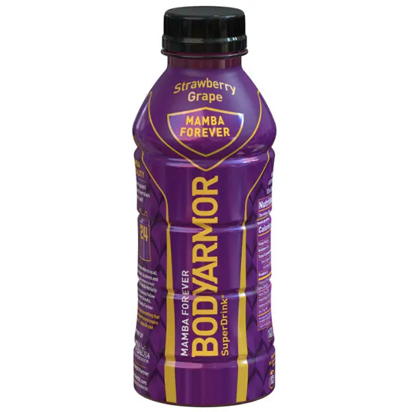 BodyArmor Sports Drink Mamba Forever Strawberry Grape, 16 fl oz