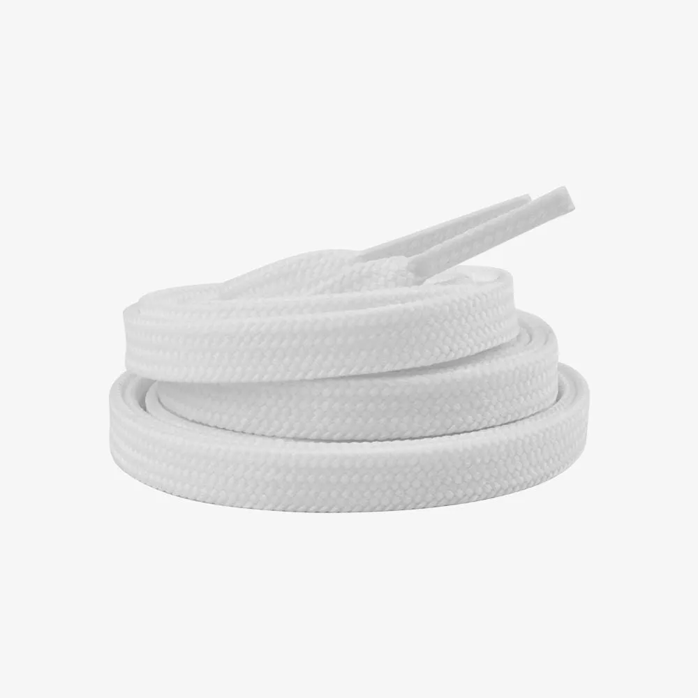 Bont Waxed Skate Laces 8mm - Snow White - Multiple Sizes