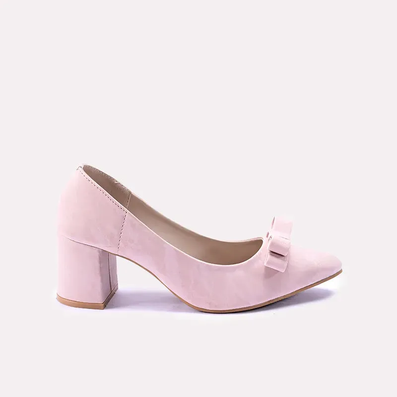 Bronica Pink Casual Pumps 0431113