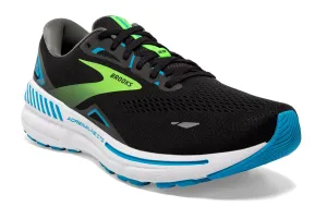 Brooks Men's Adrenaline GTS23 Black/Hawaiian Ocean/Green