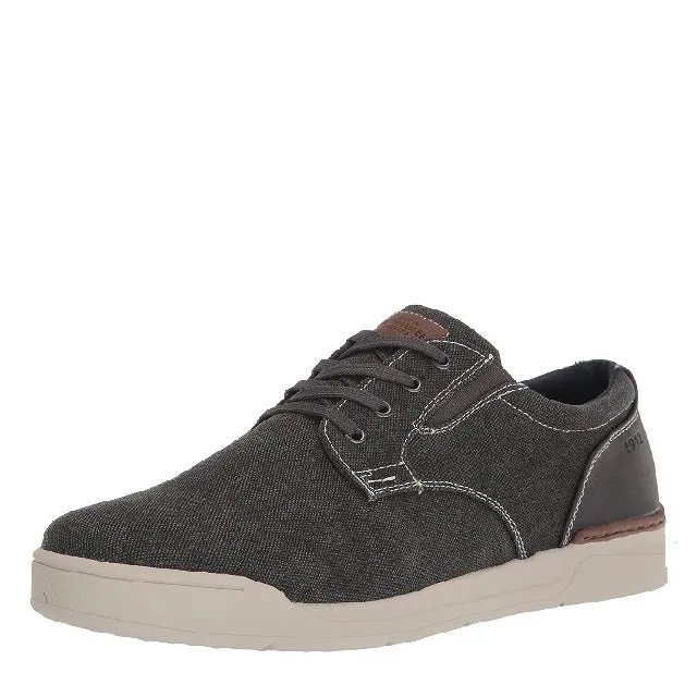 Canvas Plain Toe Oxford Athletic Style Sneaker Lace Up