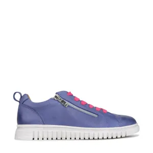 CLARENCE LEATHER LACE-UP SNEAKERS