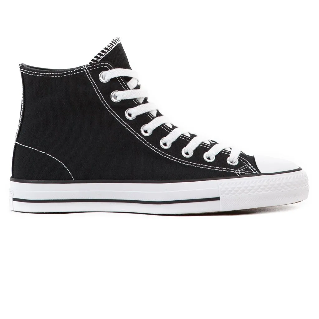 Converse CONS Chuck Taylor All Stars Pro Hi Skate Shoes - Black/Black/White