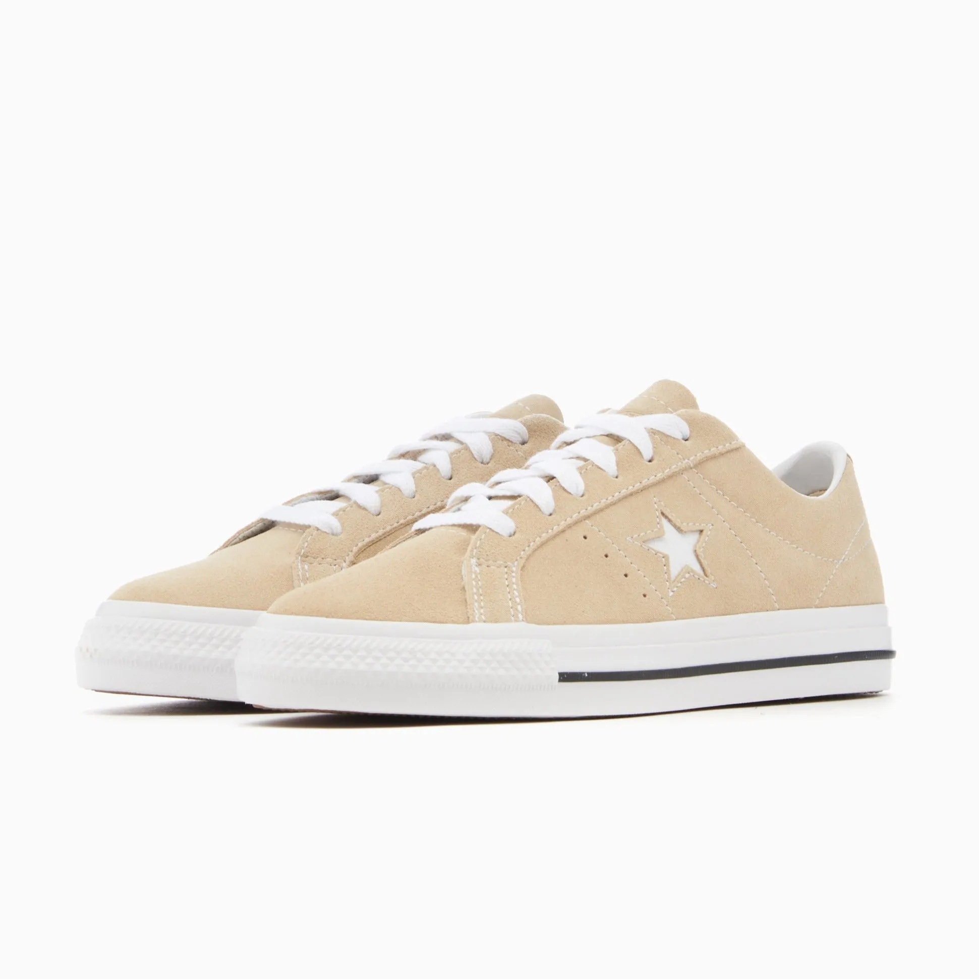 Converse One Star Pro OX Oat Milk