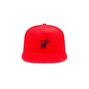 Court Culture HEAT Culture Corduroy Red Snapback