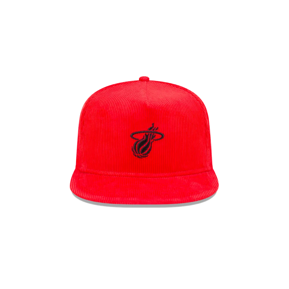 Court Culture HEAT Culture Corduroy Red Snapback