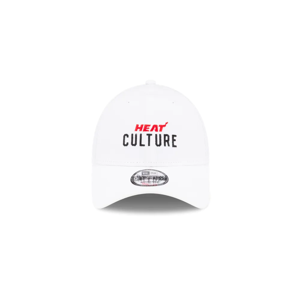 Court Culture HEAT Culture White Dad Hat