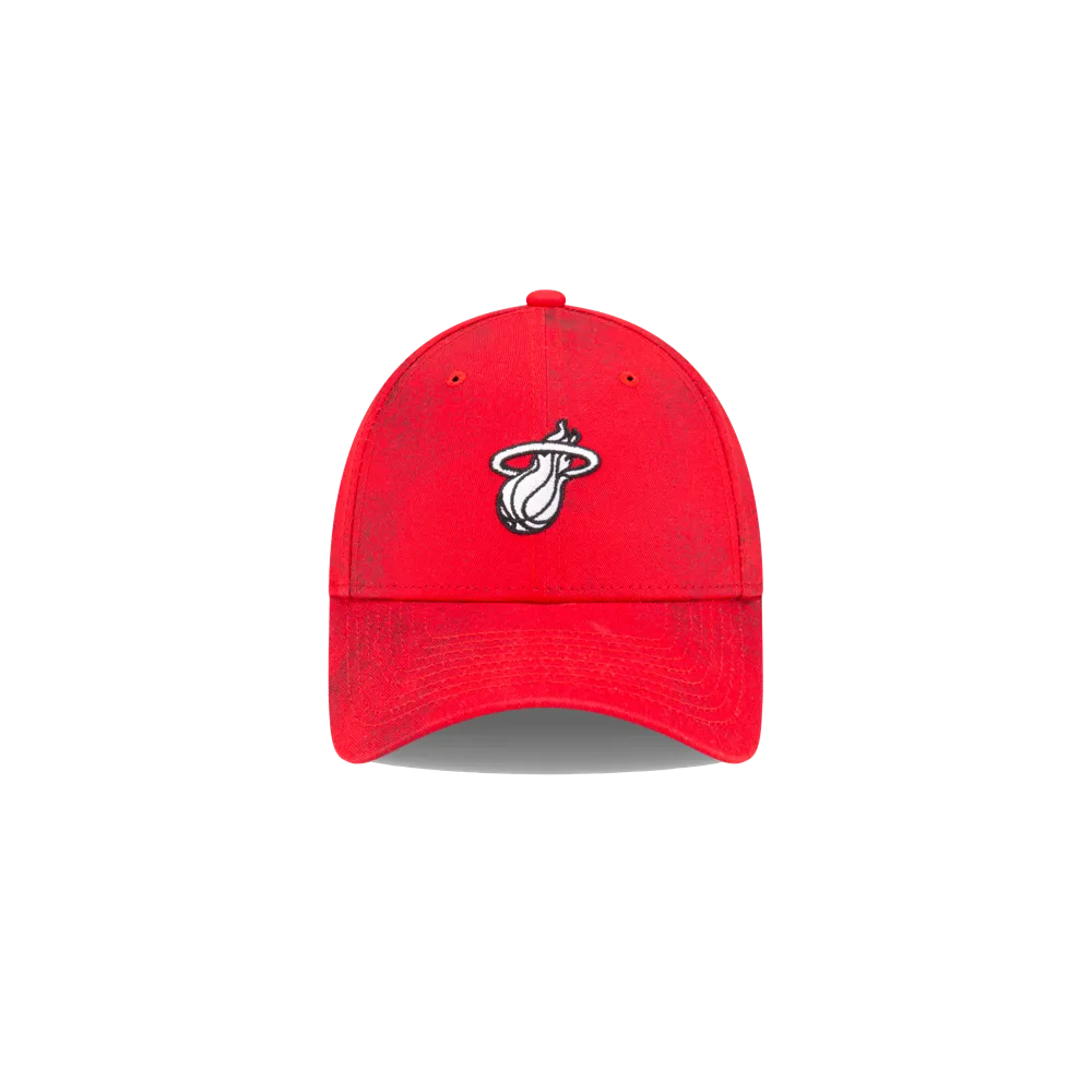 Court Culture HEAT Logo Acid Wash Red Dad Hat