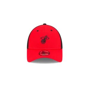 Court Culture HEAT Logo Red Colorblock Dad Hat