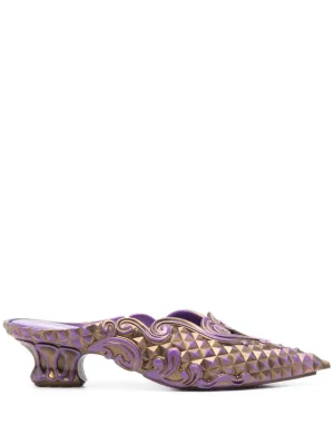 Court Shoe - Purple