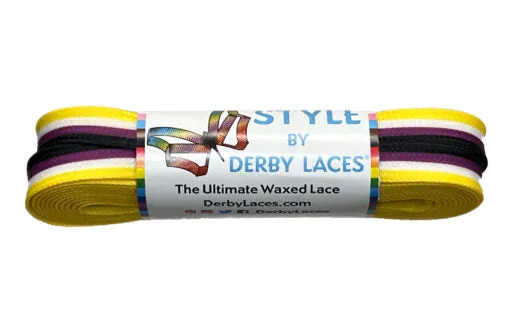 Derby Laces Pride Style 108in Pair