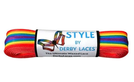 Derby Laces Pride Style 108in Pair