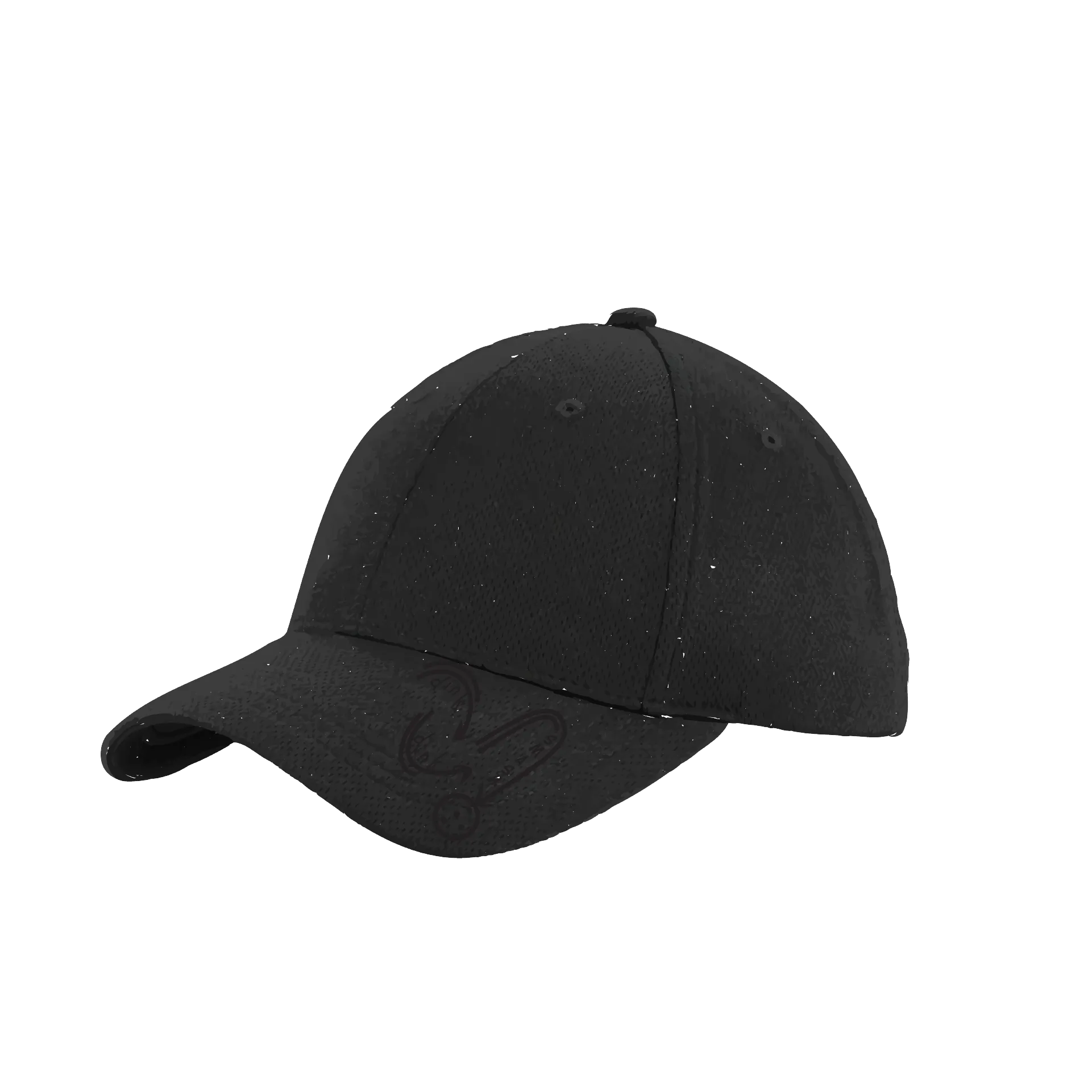 Dink Dink Smash (Black) Customizable | Pickleball Hat | Moisture-Wicking 100% Polyester