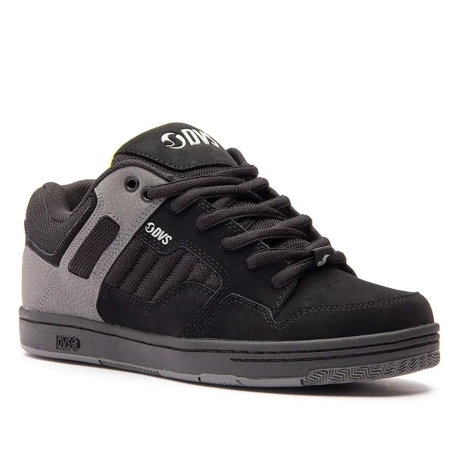 DVS Enduro 125 Black Charcoal Lime Nubuck