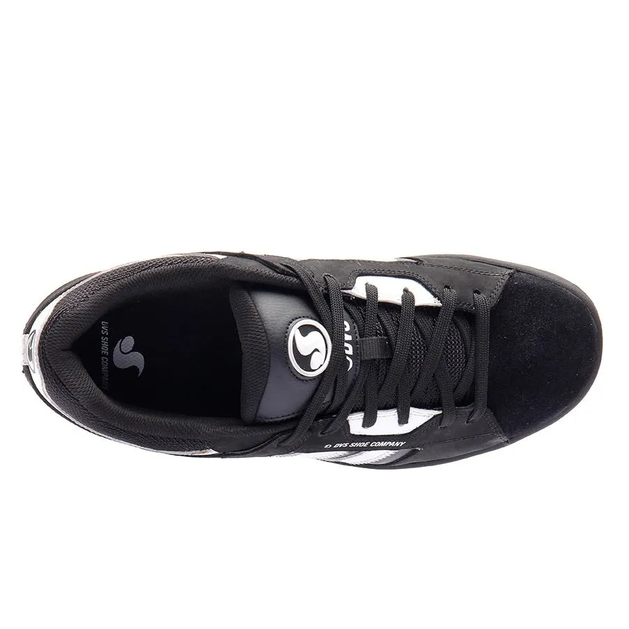 DVS Tactic Black White Black Nubuck