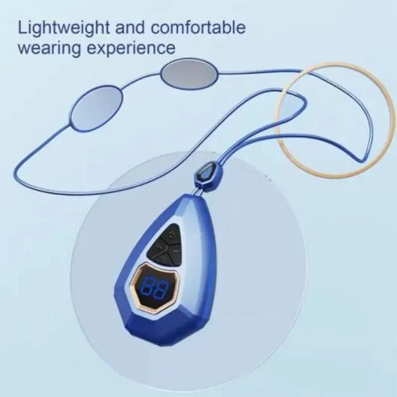 EMS Neck Acupoints Massage Lymphvitic Device