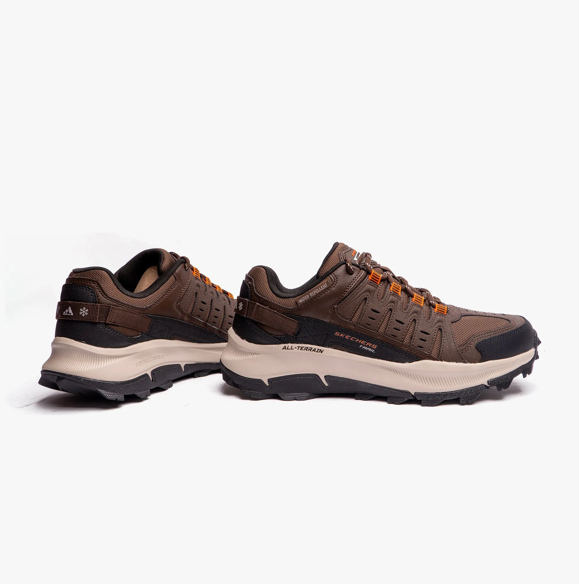 EQUALIZER 5.0 TRAIL-SOLIX Mens Outdoor Sneakers Brown/Orange